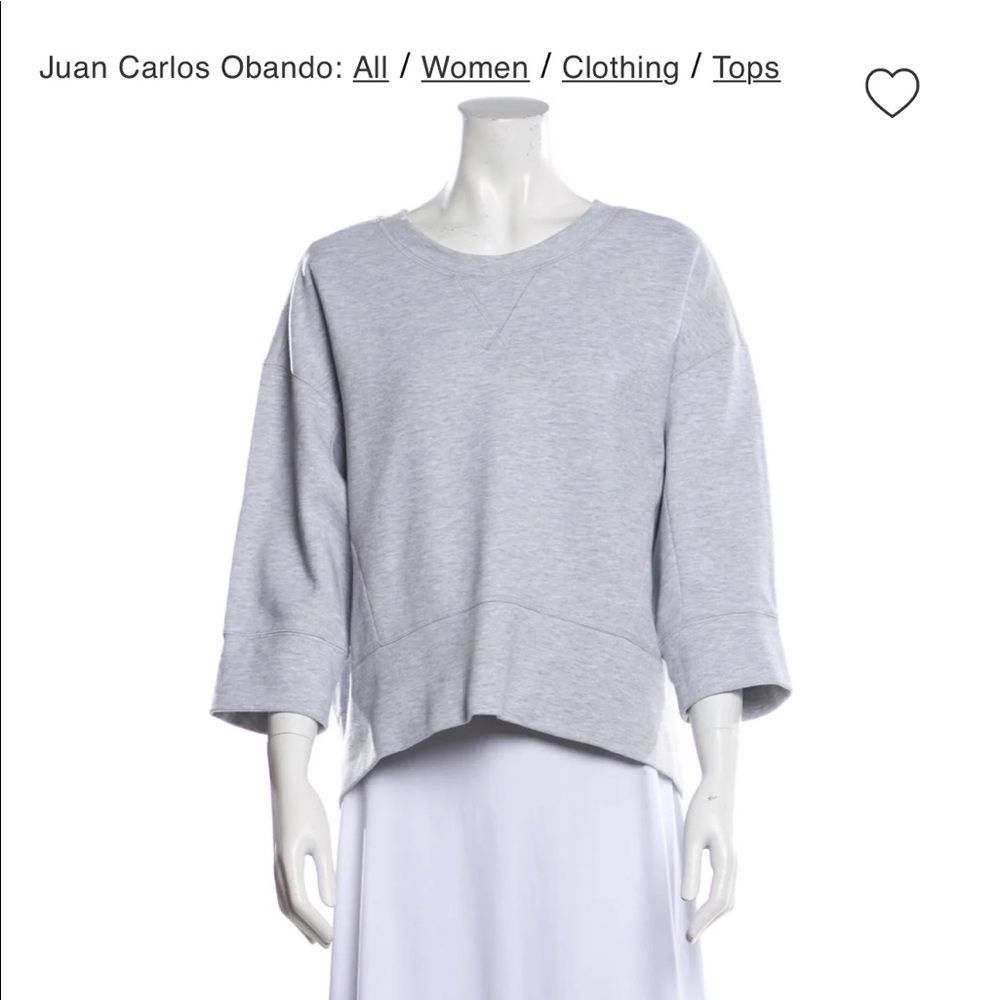 Juan Carlos Obando x J. Crew—Crew Neck Top
Size: L